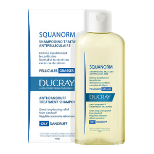 Ducray - Shampoo Anti-caspa Grasa – 200 ml.