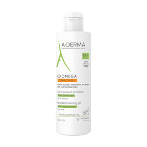 A-Derma - Exomega Control Gel Dermolimpiador – 500 ml.