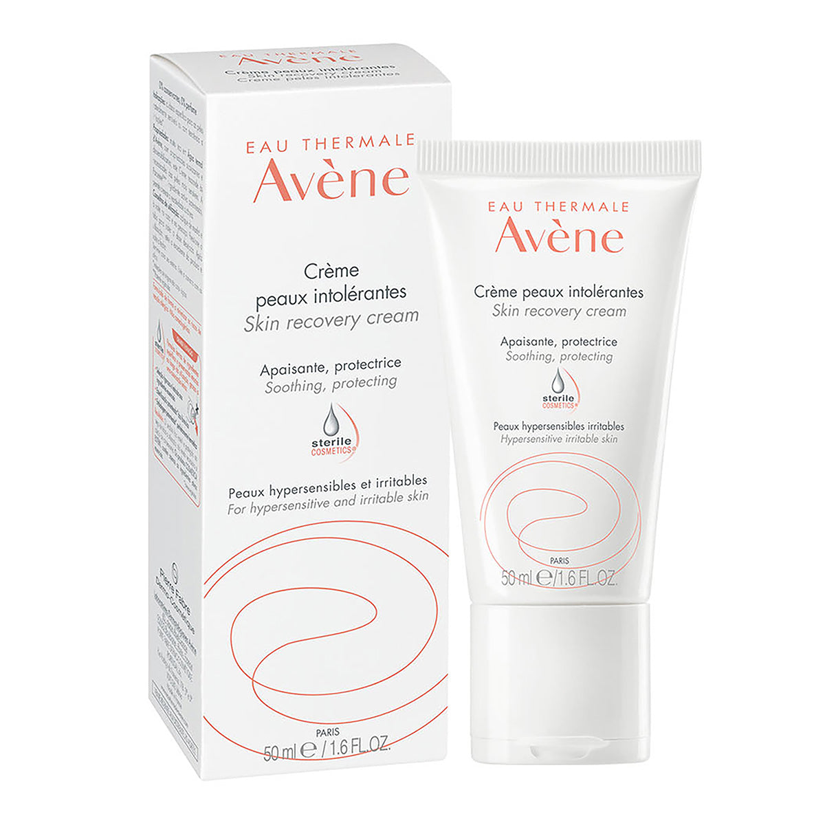 Avene - Crema Facial Para Pieles Intolerantes - 50 ml.