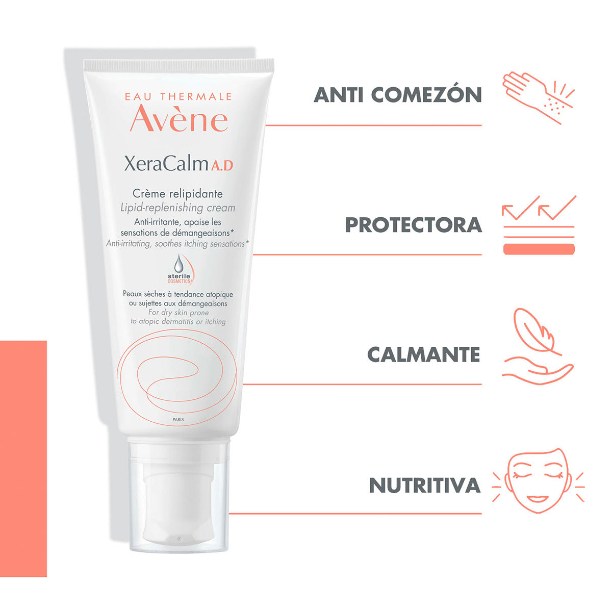 Avene - Xeracalm A.D Crema - 200 ml.