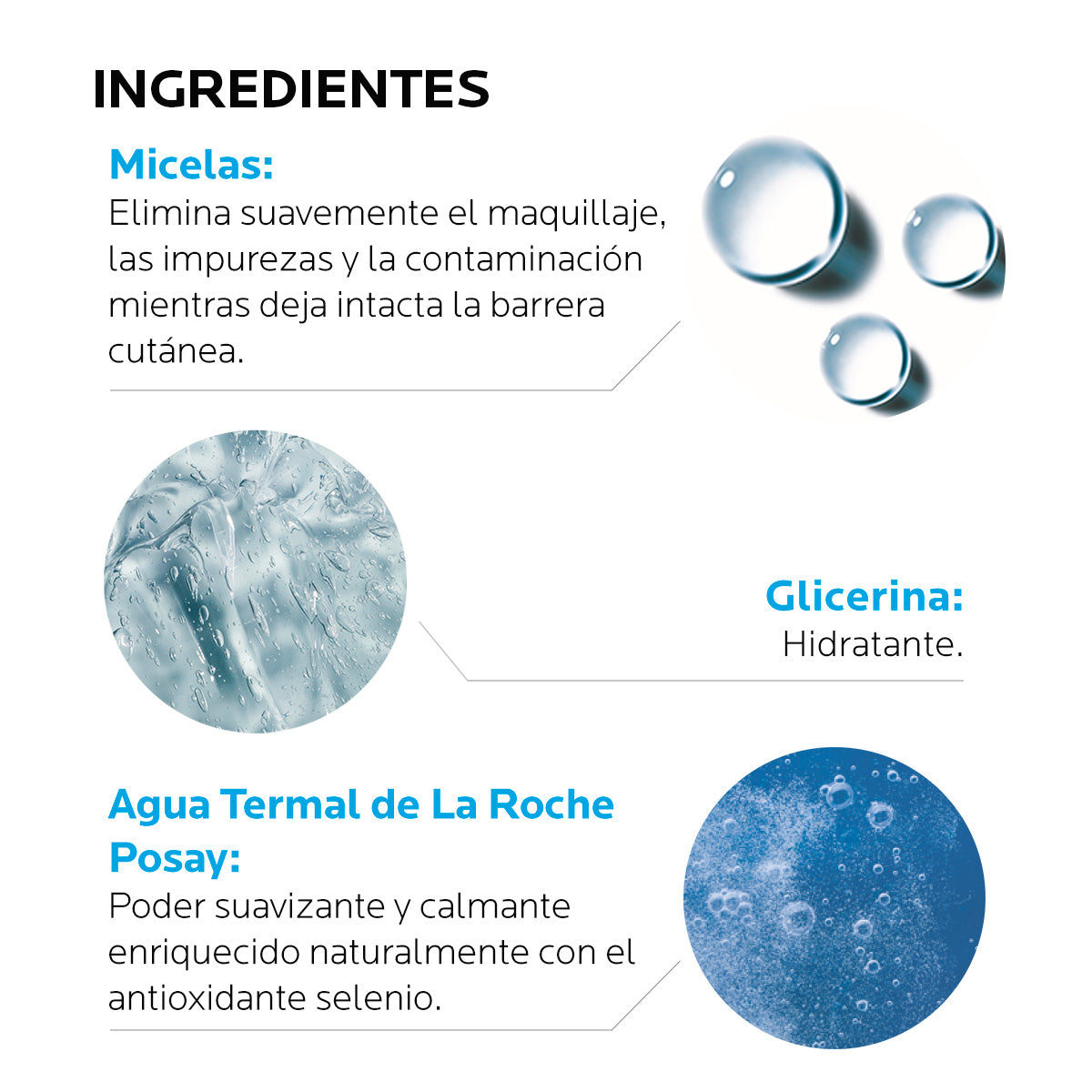 La Roche Posay - Ultra Agua Micelar Limpiadora Y Desmaquillante Para Pieles Sensibles – 200 ml.