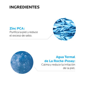 La Roche Posay - Effaclar Limpiador Facial Purificante Para Piel Mixta a Grasa – 400 ml.