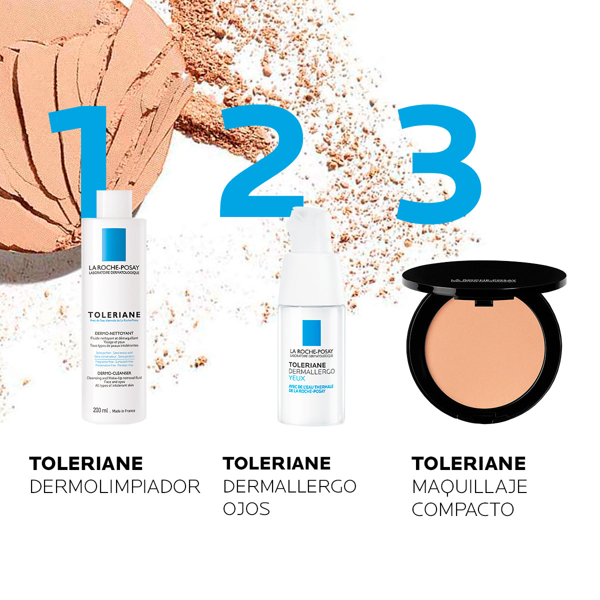 La Roche Posay - Toleriane Teint Base de maquillaje en crema compacta T13 Sand Beige para Piel Sensible e Intolerante - 9.5g