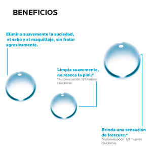 La Roche Posay - Effaclar Ultra, Agua Micelar desmaquillante y limpiador – 400 ml.