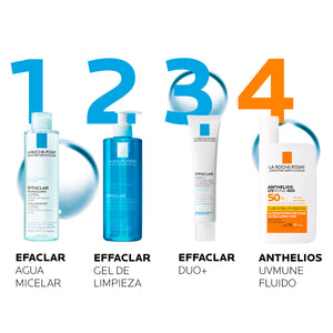 La Roche Posay - Effaclar Ultra, Agua Micelar desmaquillante y limpiador – 400 ml.