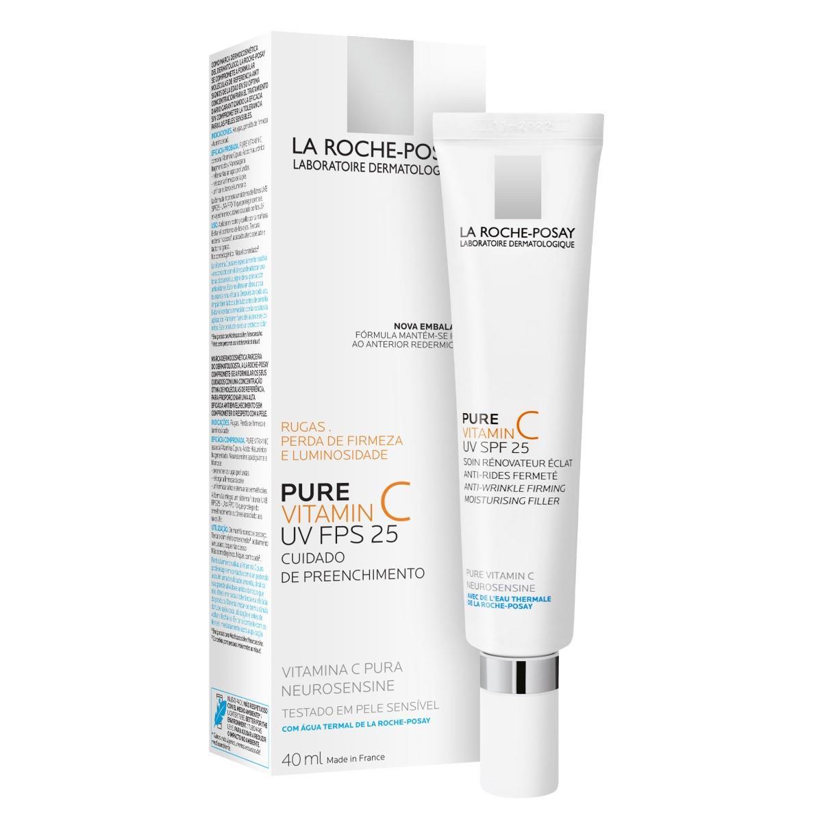 La Roche Posay - Pure Vitamin C Crema Facial Con FPS25 – 40 ml.