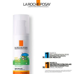 La Roche Posay - Anthelios Dermopediatrics Protector Solar Corporal para Bebés FPS50 – 50 ml.