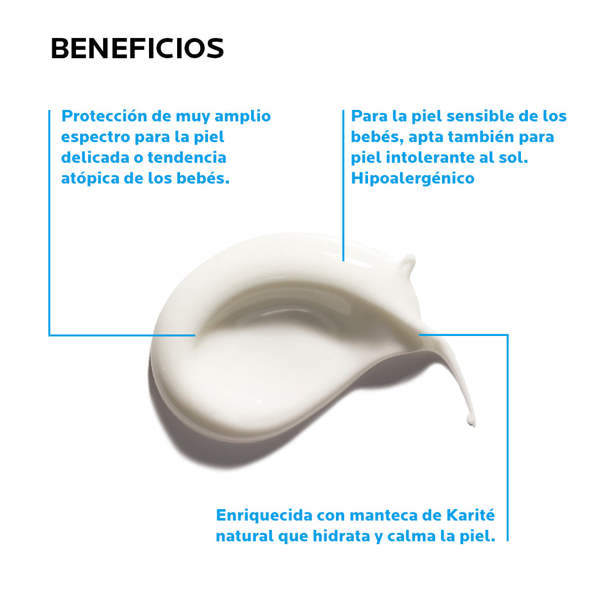 La Roche Posay - Anthelios Dermopediatrics Protector Solar Corporal para Bebés FPS50 – 50 ml.