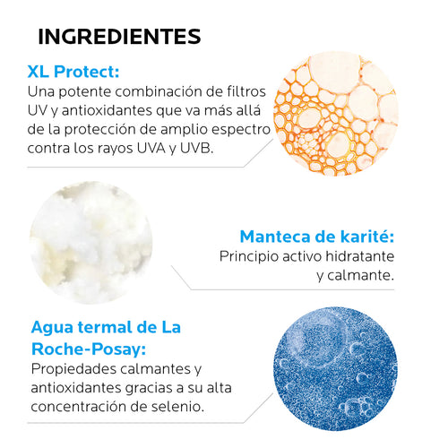 La Roche Posay - Anthelios Dermopediatrics Protector Solar Corporal para Bebés FPS50 – 50 ml.
