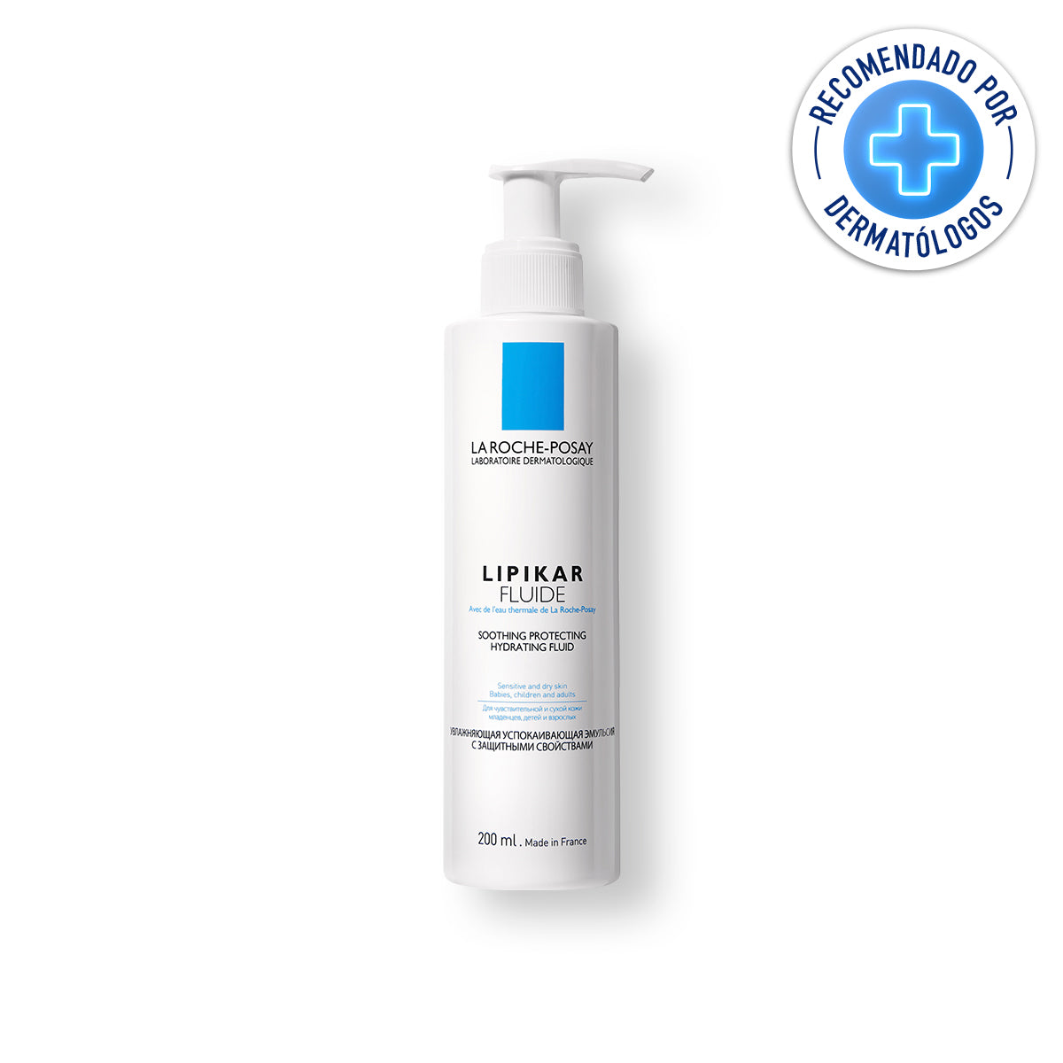 La Roche Posay - Lipikar Fluido Hidratante para Piel Seca – 400 ml.