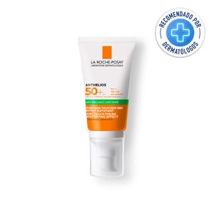 La Roche Posay - Anthelios XL Protector Solar Facial Matificante Toque Seco FPS50+ Para Piel Grasa a Mixta – 50 ml.