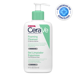 CeraVe - Gel Limpiador Espumoso – 236 ml.