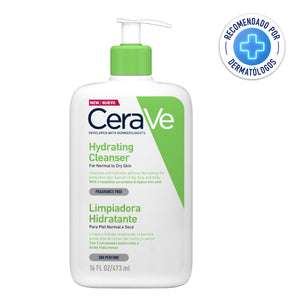 CeraVe – Limpiador Hidratante Facial y Corporal – 473 ml.