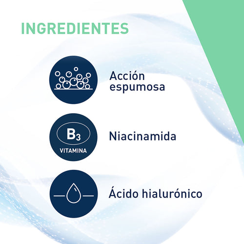CeraVe - Gel Limpiador Espumoso – 473 ml.