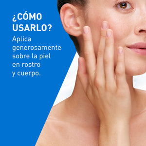 CeraVe - Crema Hidratante Para Rostro y Cuerpo – 454 g.