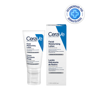 CeraVe - Loción Hidratante de Rostro – 52 ml.