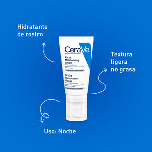 CeraVe - Loción Hidratante de Rostro – 52 ml.