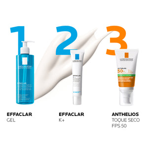 La Roche Posay - Effaclar K (+) Crema Facial Anti-Imperfecciones para Piel Grasa y Puntos Negros – 40 ml.