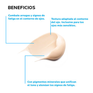 La Roche Posay - Hyalu B5 Crema para Contorno de Ojos Antiarrugas para Piel Sensible – 15 ml.