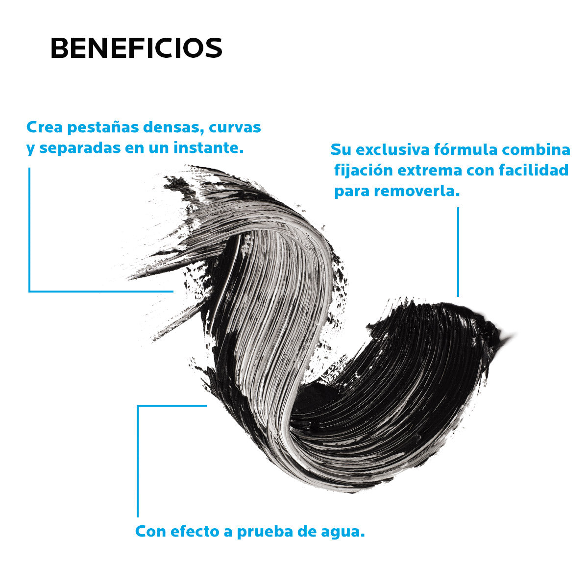 La Roche Posay - Toleriane Máscara de Pestañas Contra Agua – 6 g.