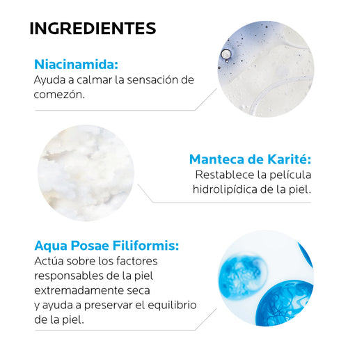 La Roche Posay - Lipikar Aceite de ducha para Piel Seca o Atópica – 400 ml.