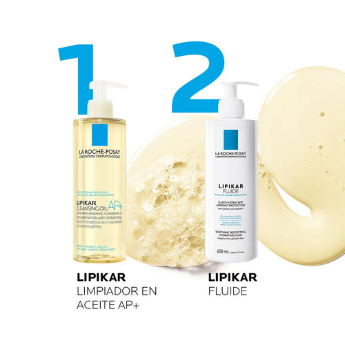 La Roche Posay - Lipikar Aceite de ducha para Piel Seca o Atópica – 400 ml.
