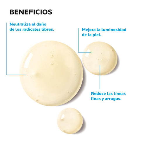 La Roche Posay - Pure Vitamin C10 Serum Facial Anti Oxidante – 30 ml.