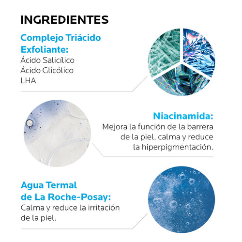 La Roche Posay - Effaclar Sérum Facial Anti Imperfecciones Ultra Concentrado – 30 ml.
