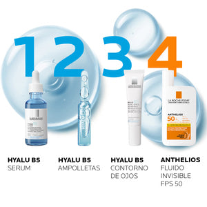 La Roche Posay - Hyalu B5 Tratamiento Anti-envejecimiento Ampolletas 7 pzs de 1.8 ml.