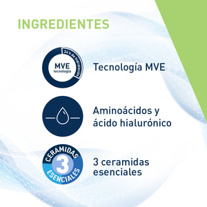 CeraVe - Limpiadora Crema-Espuma Hidratante Para Rostro – 100 ml.