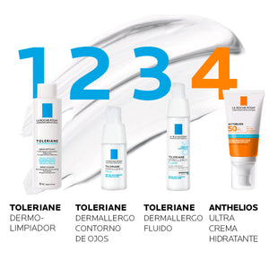 La Roche Posay - Toleriane Dermallergo Crema Hidratante Facial para Piel Sensible – 40 ml.
