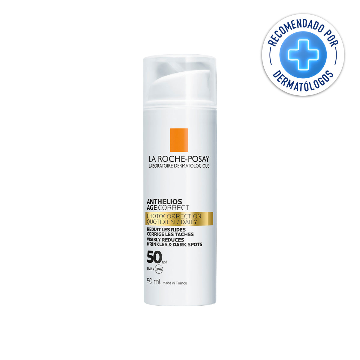 La Roche Posay - Anthelios Protector Solar Facial Age Correct FPS50+ - 50 ml.