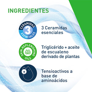 CeraVe - Limpiador en Aceite para rostro y cuerpo – 236 ml.