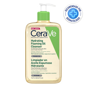 CeraVe - Limpiador en Aceite para rostro y cuerpo – 473 ml.