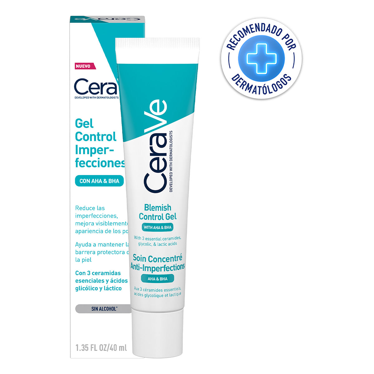 CeraVe - Gel Control Imperfecciones – 40 ml.