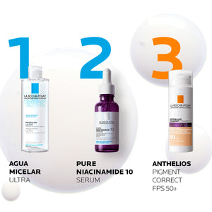 La Roche Posay - Pure Niacinamide 10 Serum Facial Despigmentante – 30 ml.