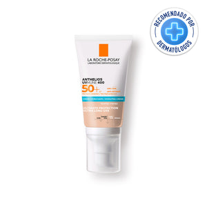 La Roche Posay - Anthelios UVMUNE 400 Protector Solar Facial con color FPS50+ - 50 ml.