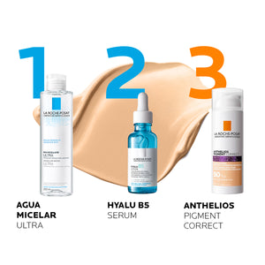 La Roche Posay - Anthelios Pigment Correct Protector Solar Facial FPS50+ Color Light – 50 ml.