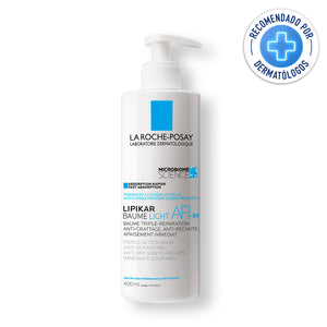 La Roche Posay - Lipikar Baume Light AP+M Crema Hidratante para Piel Seca Extra Seca o con Eczema – 400 ml.