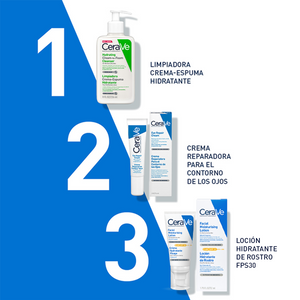 CeraVe - Loción Hidratante de Rostro FPS30 – 52 ml.