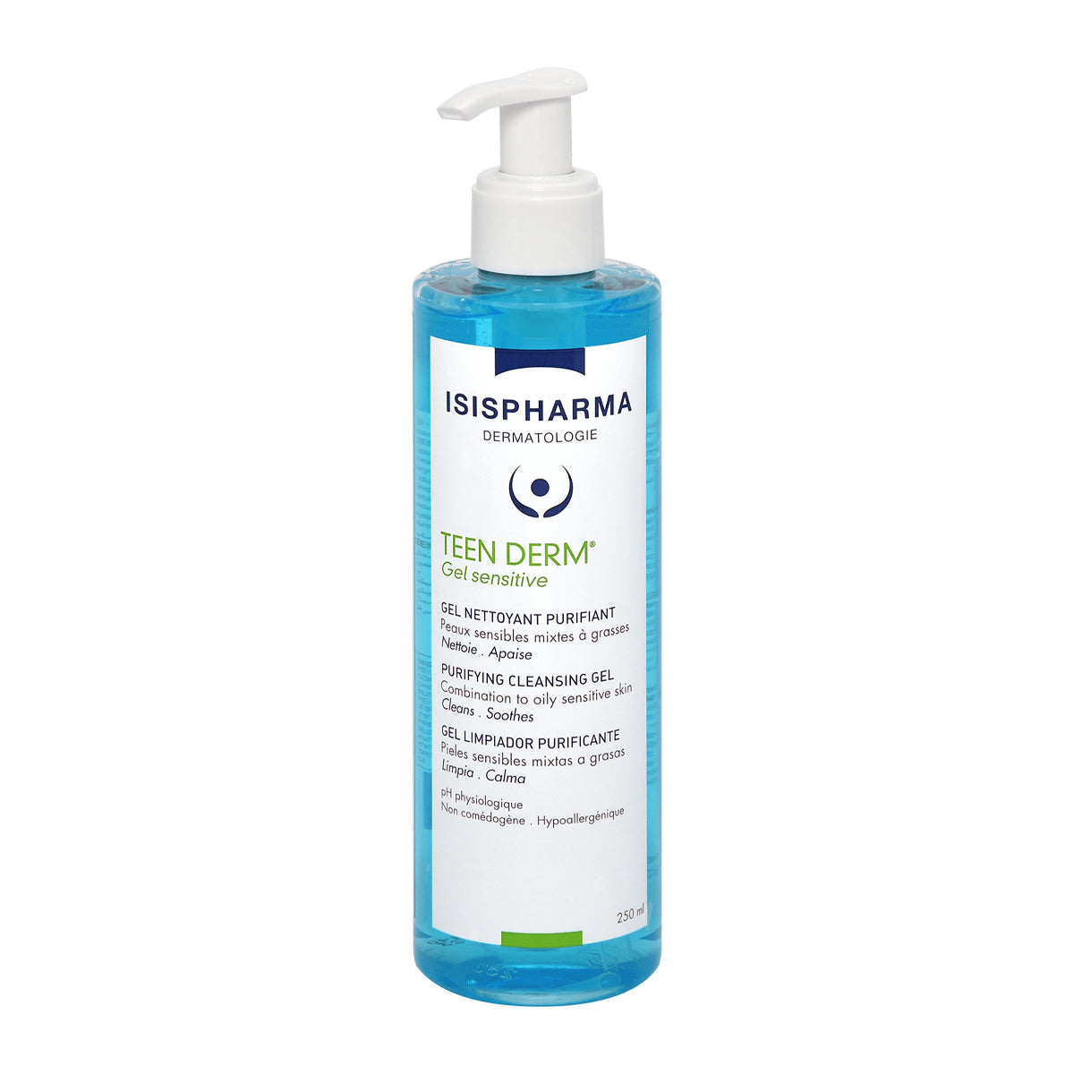 Isispharma – Teen Derm Gel Sensitive – 250 ml.