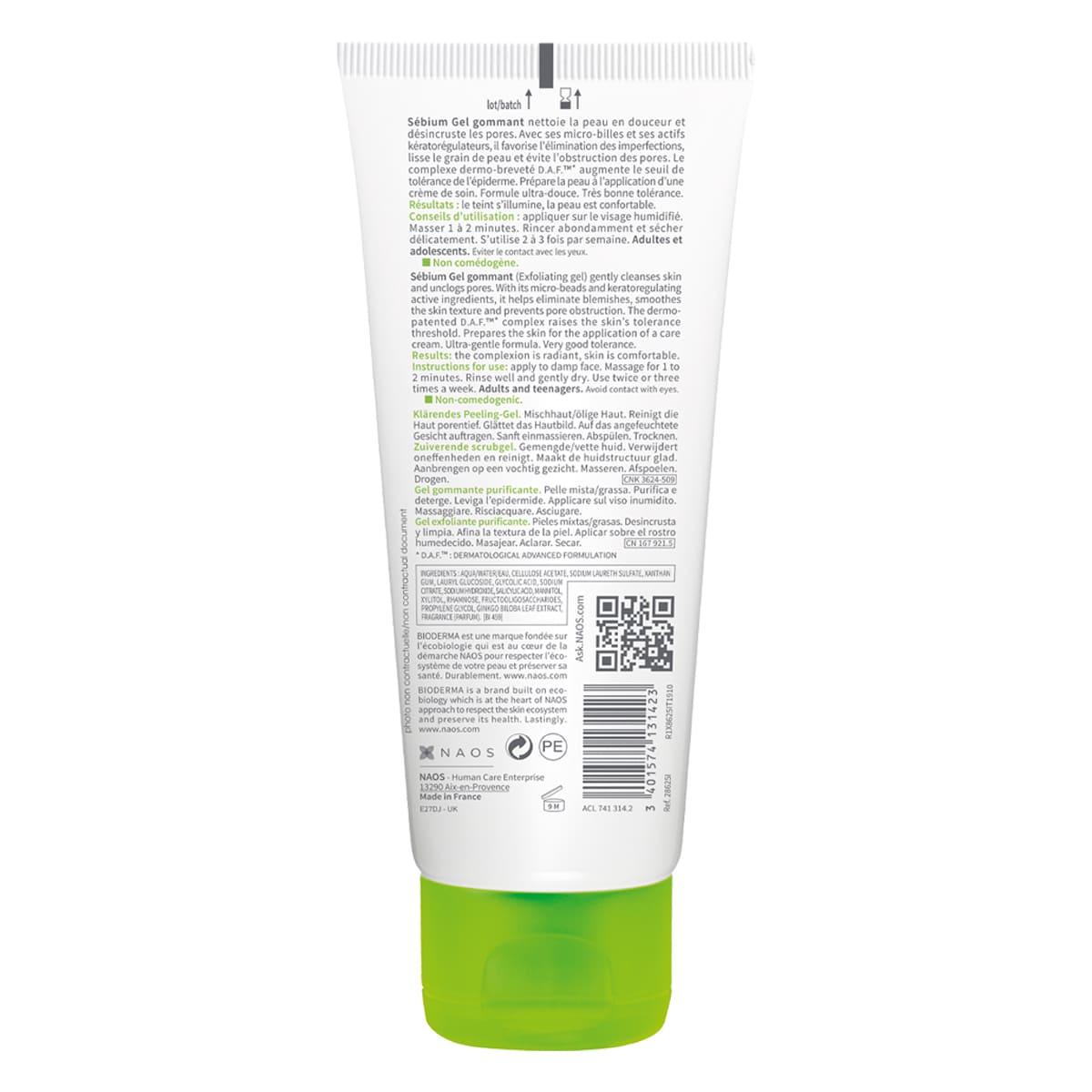 Bioderma – Sébium Gel Exfoliante - 100 ml.