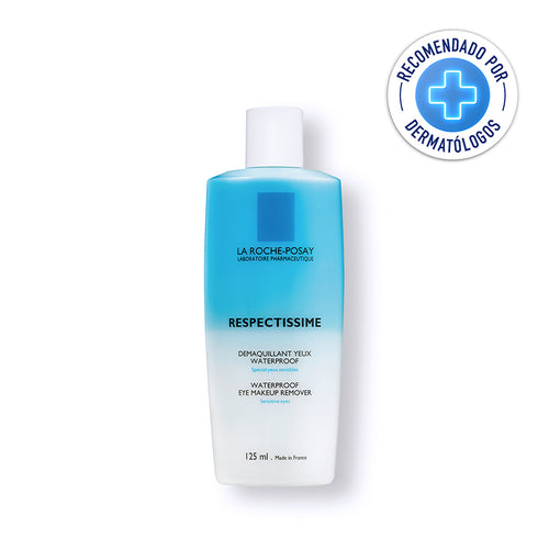 La Roche Posay - Respectissime Desmaquillante Bifásico para ojos sensibles – 125 ml.