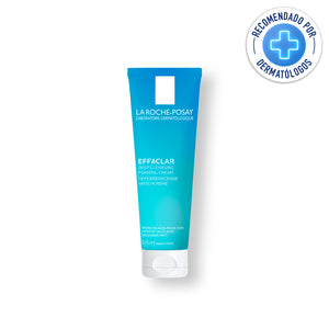 La Roche Posay - Effaclar Limpiador Facial en Crema Espumosa para Piel Grasa - 125 ml.