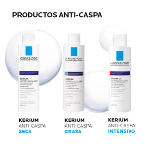 La Roche Posay - Kerium Shampoo Caspa Seca – 200 ml.