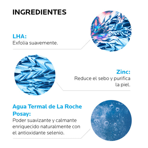 La Roche Posay - Kerium Shampoo para Caspa Grasa – 200 ml.