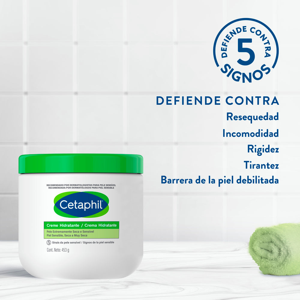 Cetaphil - Crema Hidratante – 453 g.