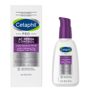 Cetaphil - Pro AC Dermacontrol Loción Hidratante Facial con FPS 30 – 118 ml.