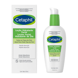 Cetaphil - Loción Facial Hidratante Día con Ácido Hialurónico – 88 ml.