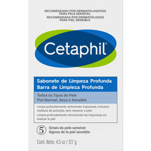 Cetaphil - Barra de Limpieza Profunda – 127g.